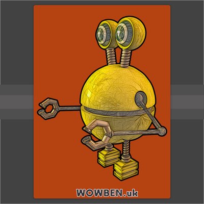 Goggley Eye Robot• Wowben.uk