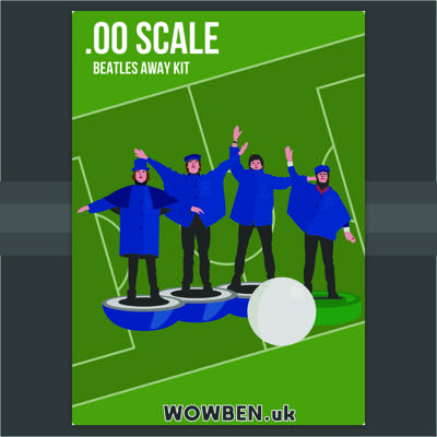 Subuteo Beatles Away Kit • Wowben.uk