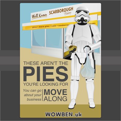 These Are Not The Pies• Wowben.uk