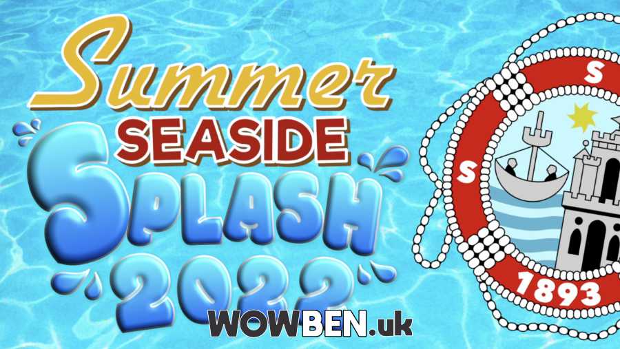 Scarborough Swimming Club Summer Splash Gala 2022 Large Display Board Motion Graphics